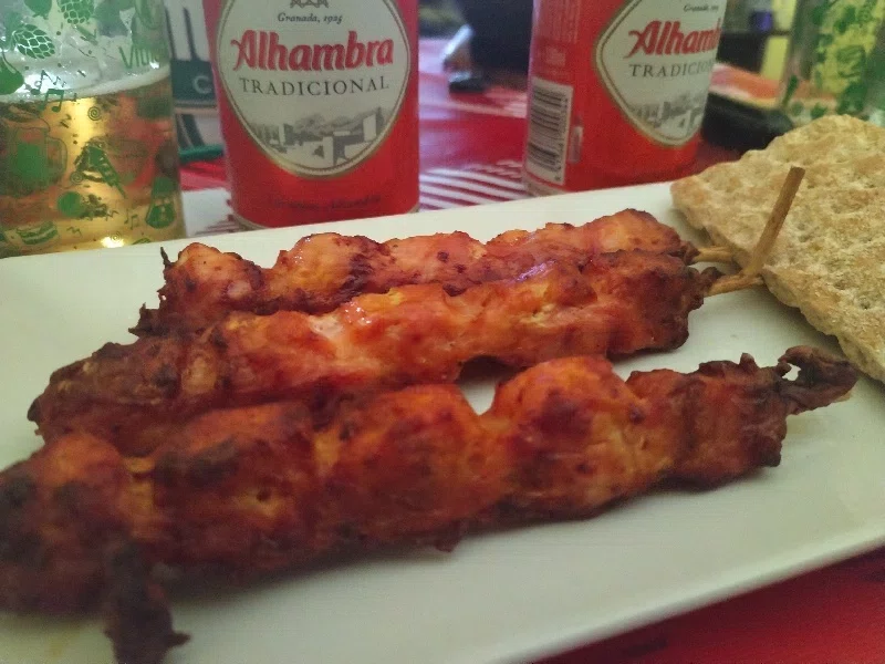 Morrocan kebabs