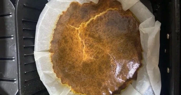Orange cheesecake for air fryer