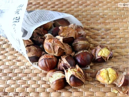 Roasted chestnuts for air fryer