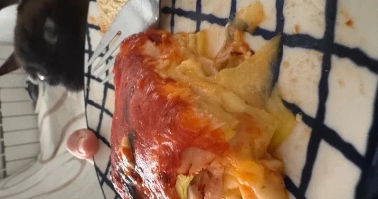 Courgette lasagne for air fryer