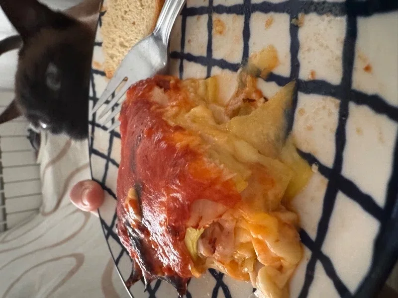 Courgette lasagne for air fryer