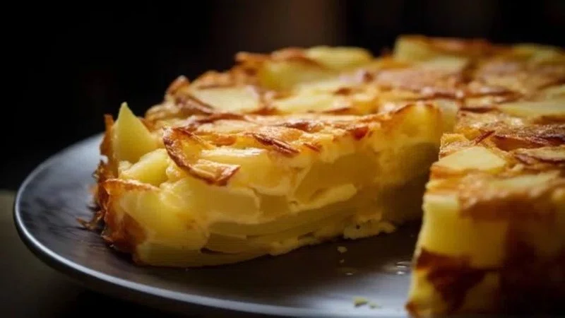 Potato omelette for air fryer