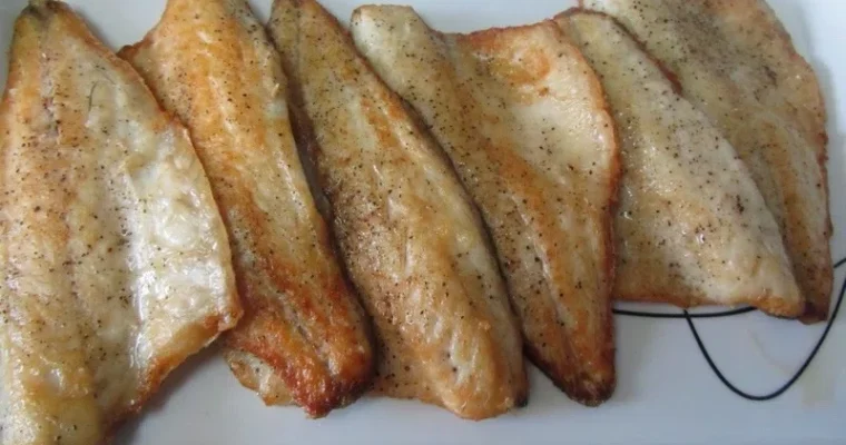 Sea bass fillets, seared for air fryer