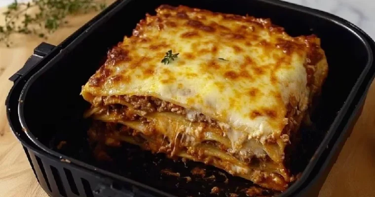 Lasagne for air fryer
