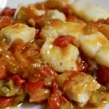 Cod ajoarriero for air fryer